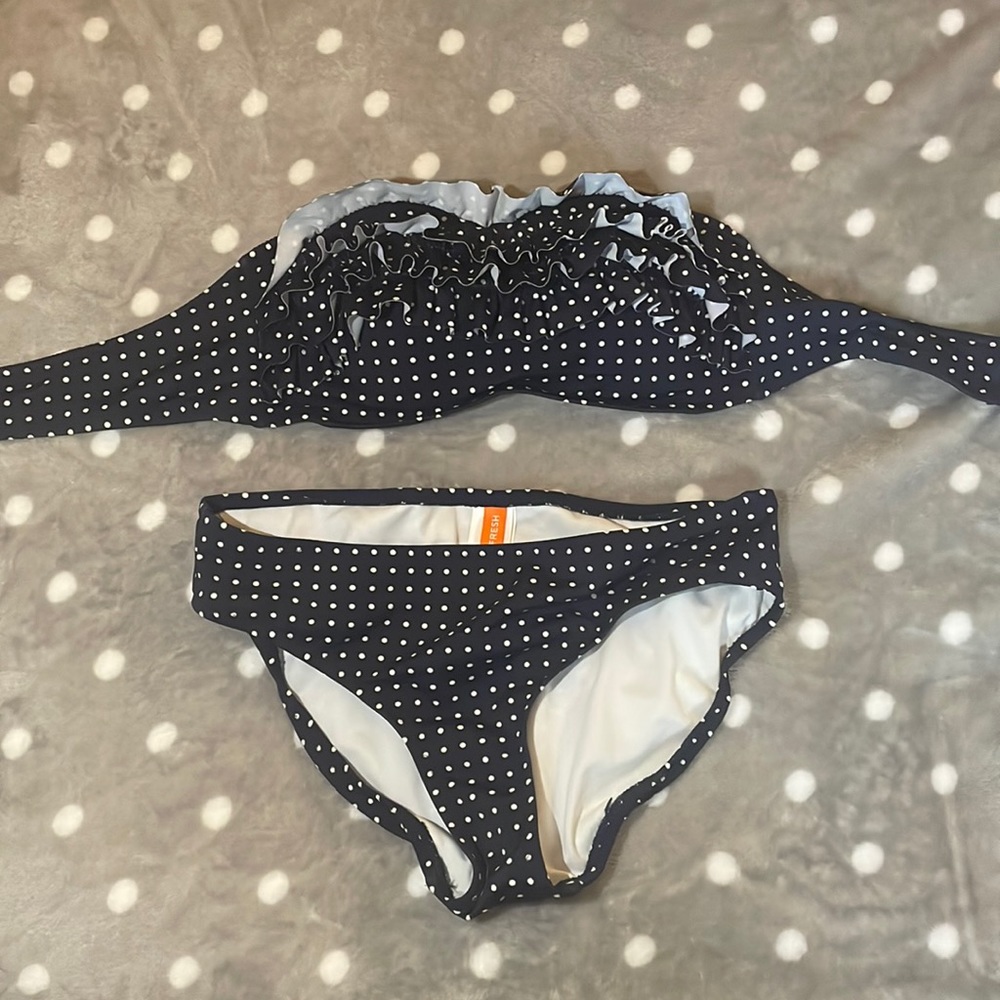 NEW: polka a dot two piece bikini